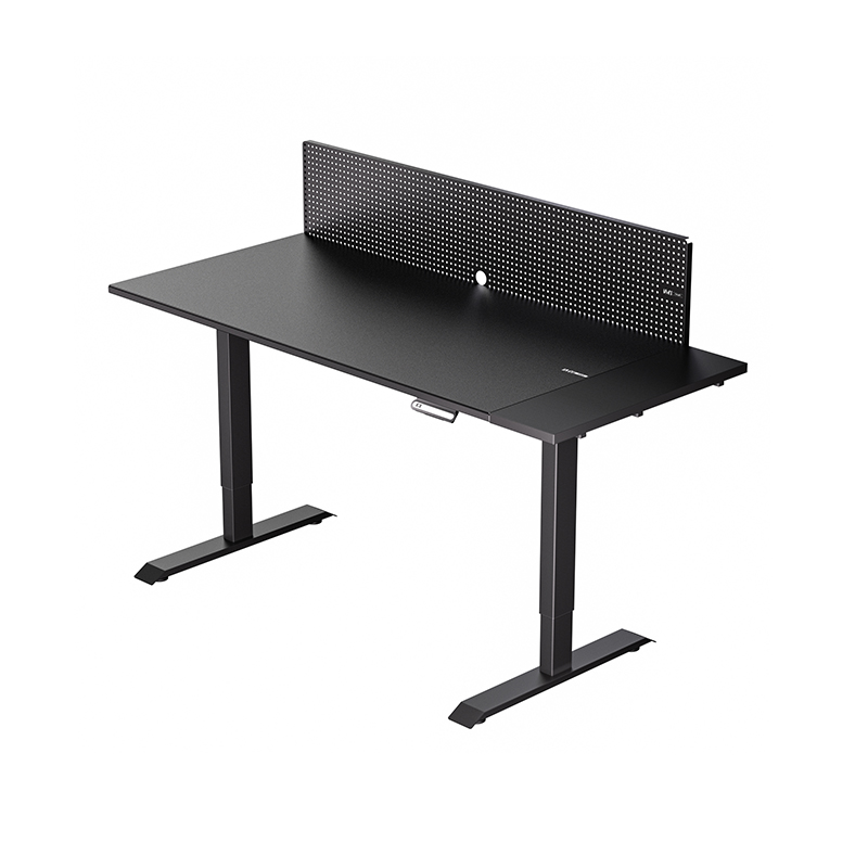 طاولة رفع كهربائية زجاجية للألعاب